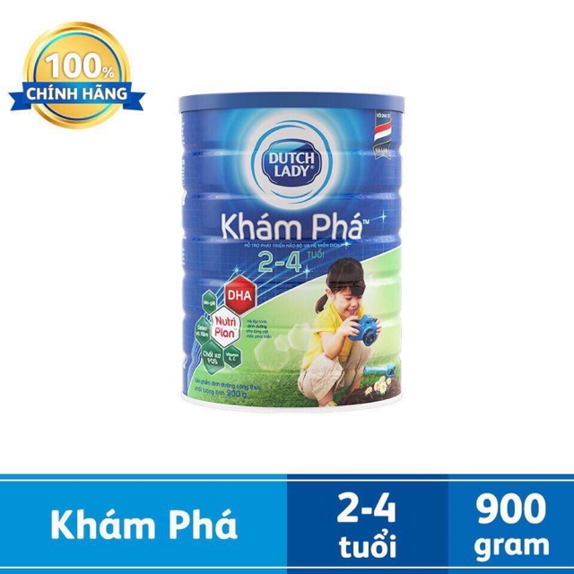 SỮA BỘT CÔ GÁI HÀ LAN KHÁM PHÁ 2-4 TUỔI - 900G