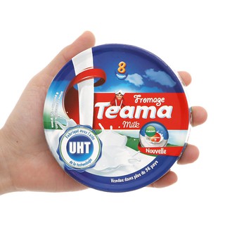 [PHÔ MAI NGON ] 01 hộp (120gr) Phô mai Teama Ai Cập (Hộp 8 miếng) (Date: 06/2021)