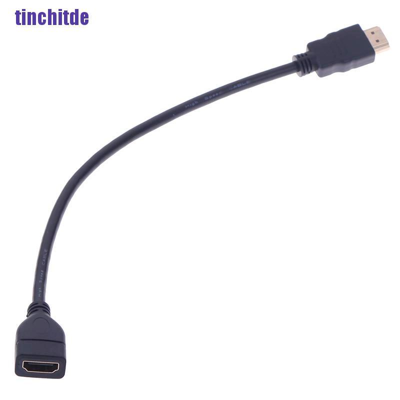 1 Dây Cáp Mở Rộng 15cm / 30cm Hdmi Male Sang Female