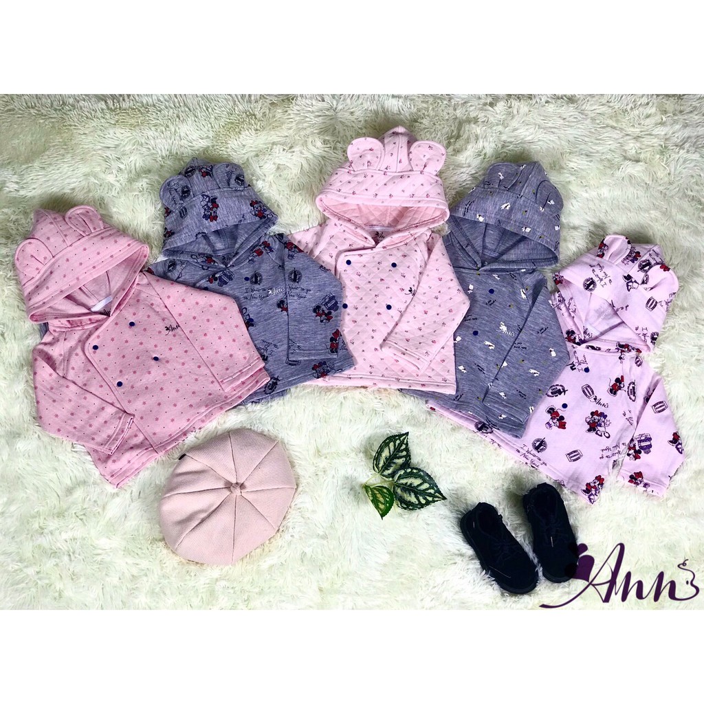 Áo khoác họa tiết dễ thương cho bé trai và bé gái - ANNKIDS SHOP