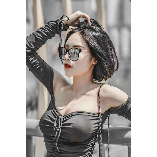 Kính mát thời trang nam nữ, kính nam đẹp cao cấp tráng gương bạc cực sang xịn - K506 Shop377