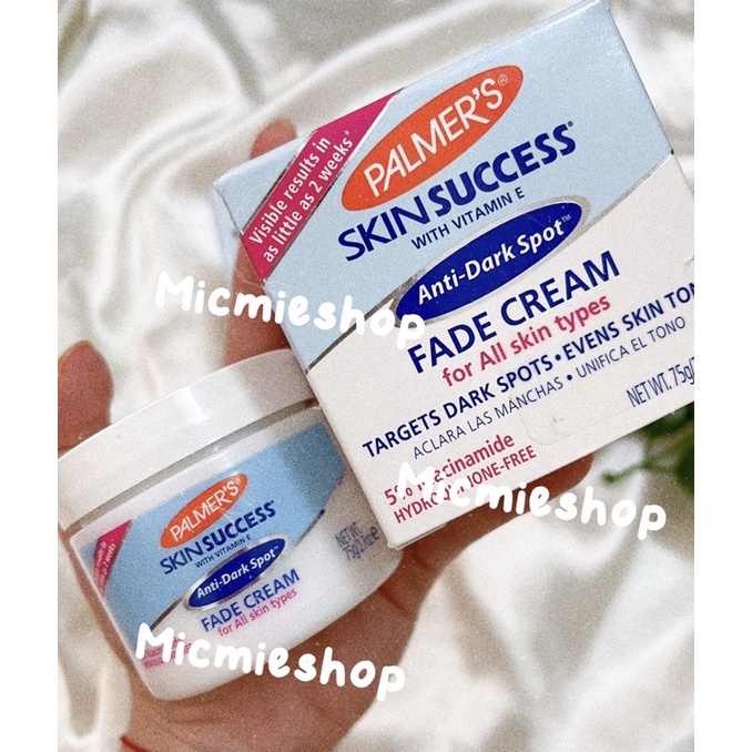 KEM DƯỠNG TRẮNG ,MỜ THÂM BẸN KHUỶ TAY, ĐẦU GỐI PALMER,S SKIN SUCCESS