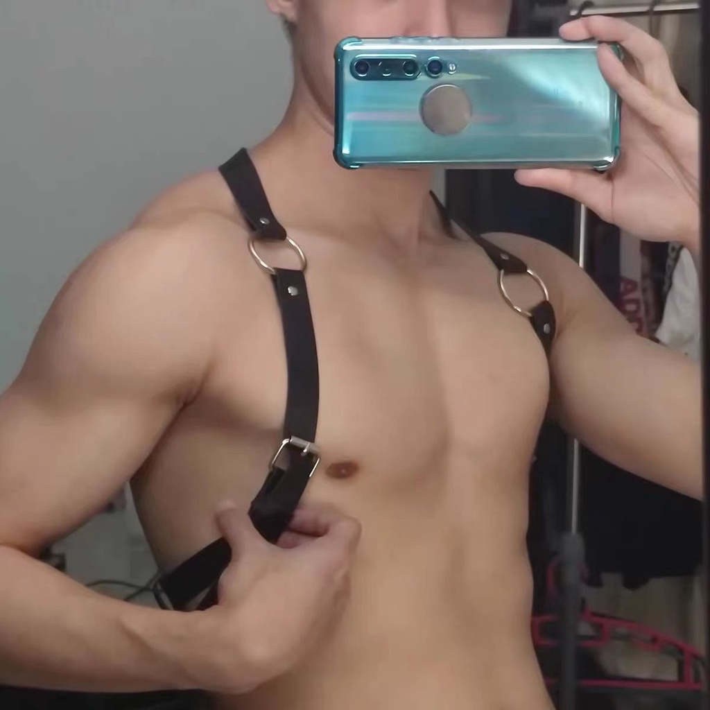 Bán Chạy!Đai Đeo Ngực Tập Thể Thao Macho 1S Phong Cách Đường Phố Quyến Rũ