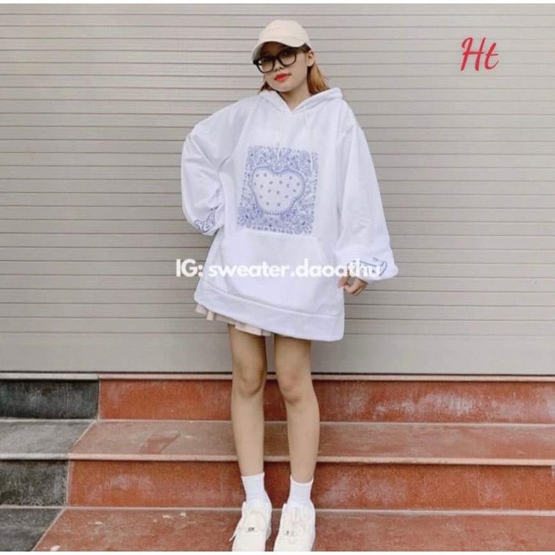 ÁO HOODIE HOA VĂN MICKEY
