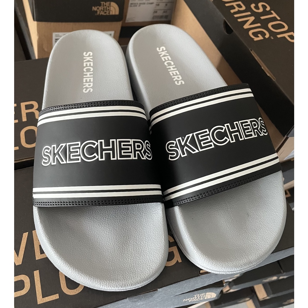 Dép quai ngang skechers hàng xuất xịn