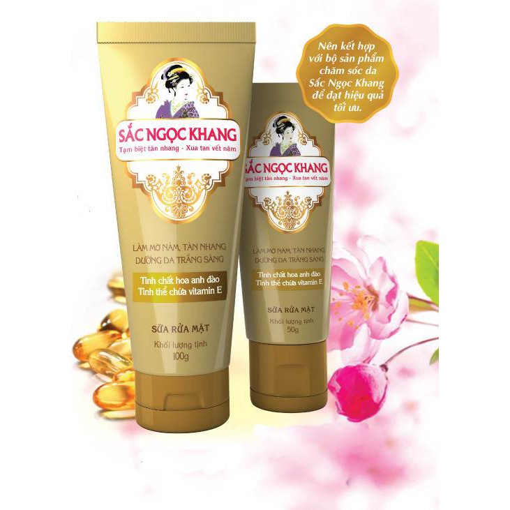 Sữa rửa mặt Sắc Ngọc Khang