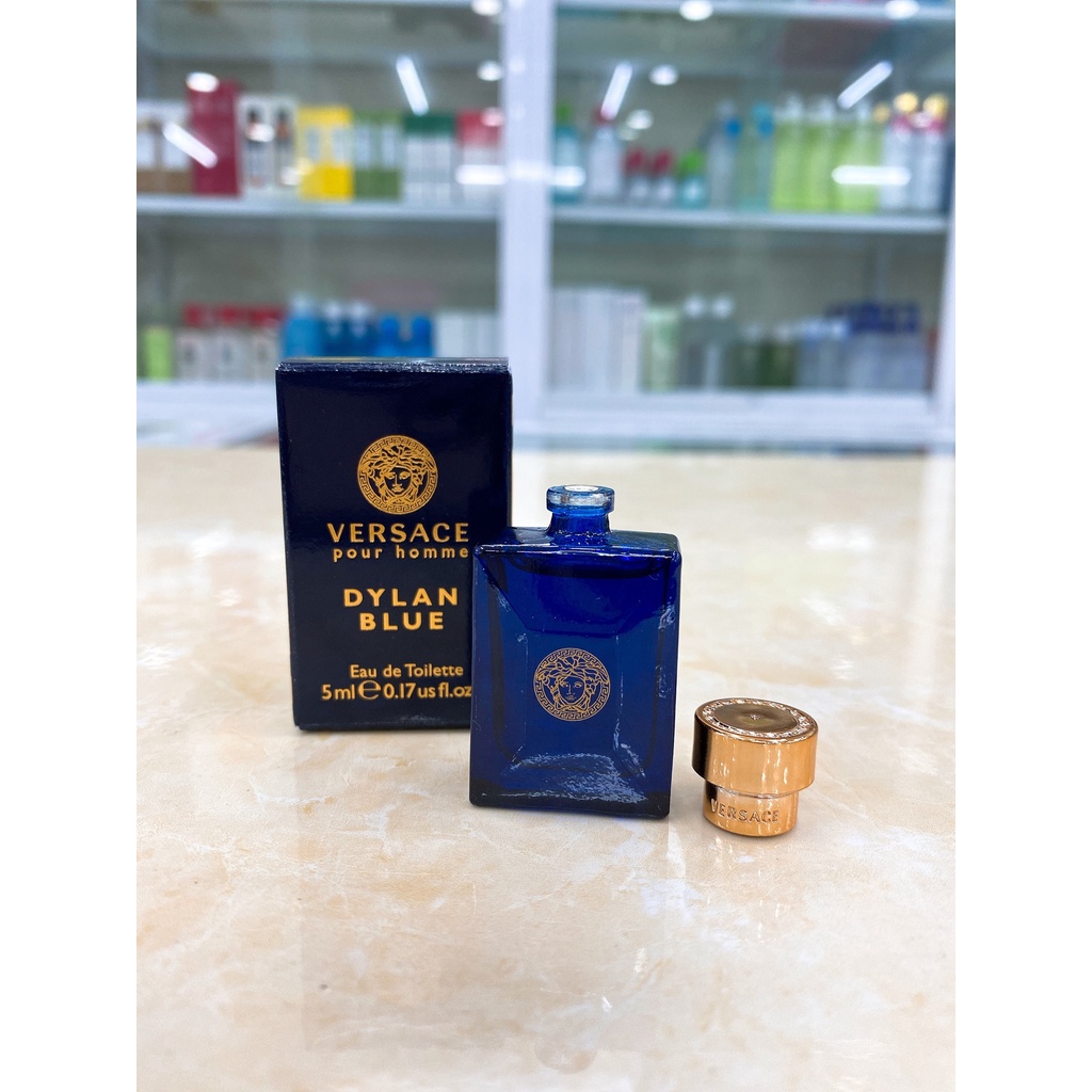 Nước Hoa Nam Versace Pour Homme Dylan Blue Eau de Toilette Minisize 5ml  Made In Italy