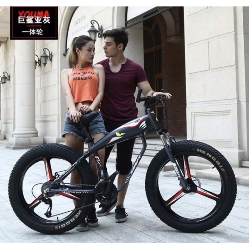 XE ĐẠP BÁNH BÉO VÀNH ĐÚC KHUNG NHÔM