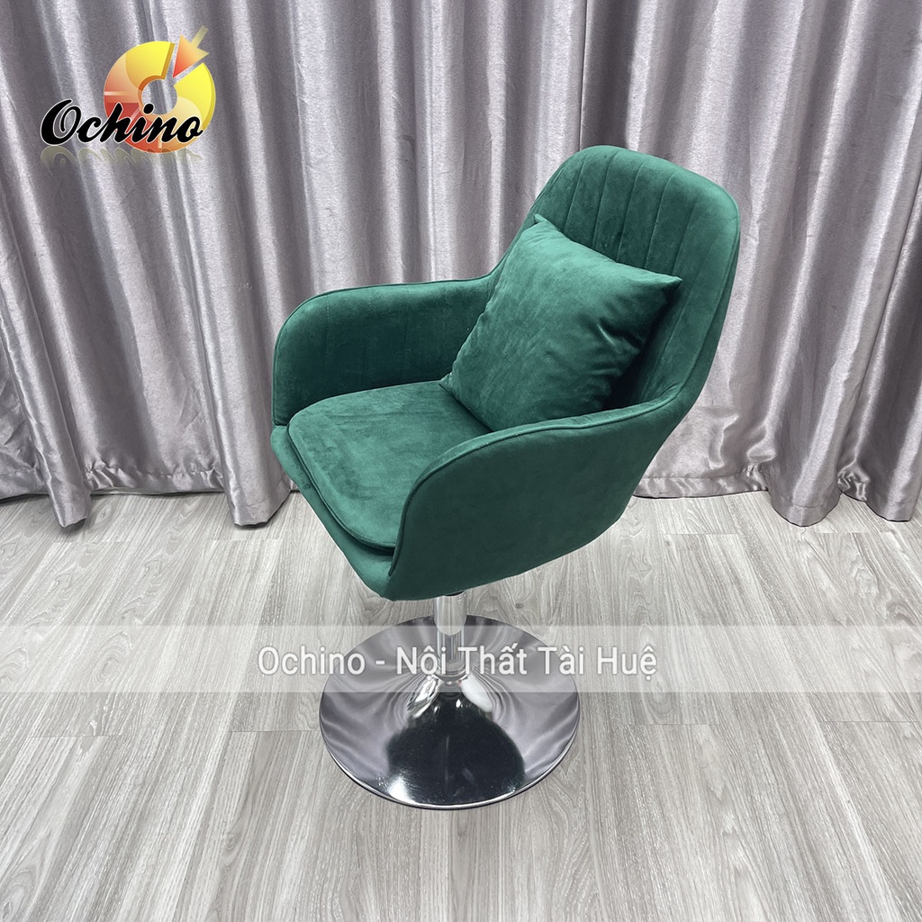 Ghế Trang Điểm Cá Nhân Mẫu Vân Sò Cao Cấp Phong Cách Hiện Đại Chân Thấp 30-50 Và Xoay Được 360 Độ ( Có Sẵn)