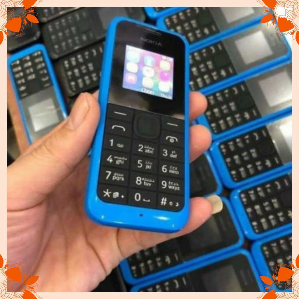 Điện Thoại Nghe Gọi Nokia 105 2 Sim Bản 2016 Zin Chính Hãng
