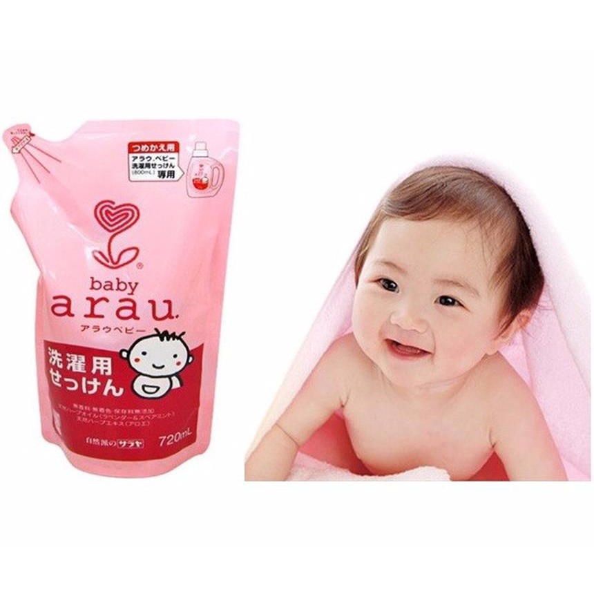 Nước giặt cho bé Arau Baby thương hiệu đến từ Nhật Bản