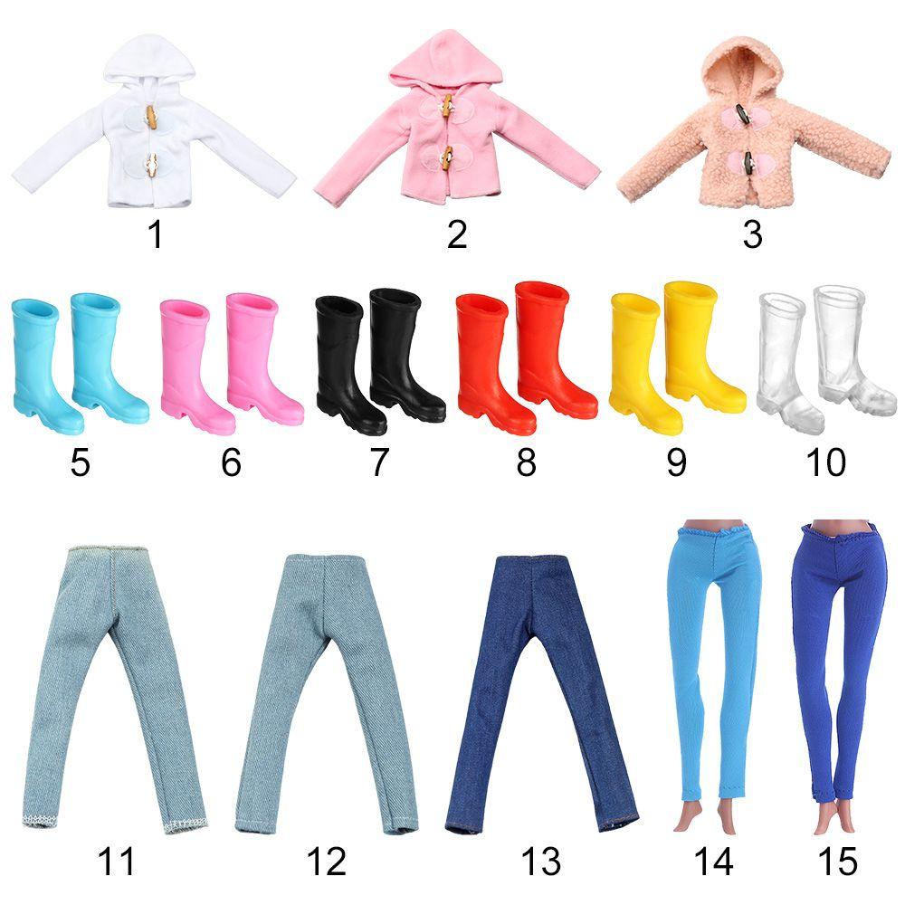 Giày Boot Màu Sắc Cầu Vồng Xinh Xắn Dành Cho Búp Bê 11.5 &quot;