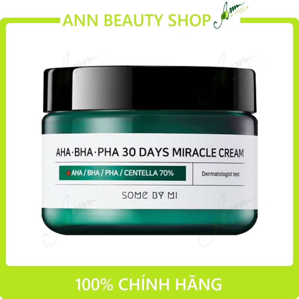 Kem Dưỡng Cho Da Mụn Some By Mi AHA-BHA-PHA 30 Days Miracle Cream