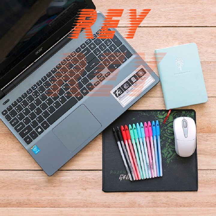 Hộp 20 cây bút bi đùn mực xanh 𝑻𝒉𝒊𝒆̂𝒏 𝑳𝒐𝒏𝒈 0.6 mm Candee TL-090