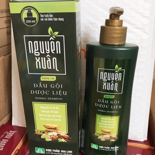 Dầu gội đầu dược liệu nguyên xuân 250ml các loại