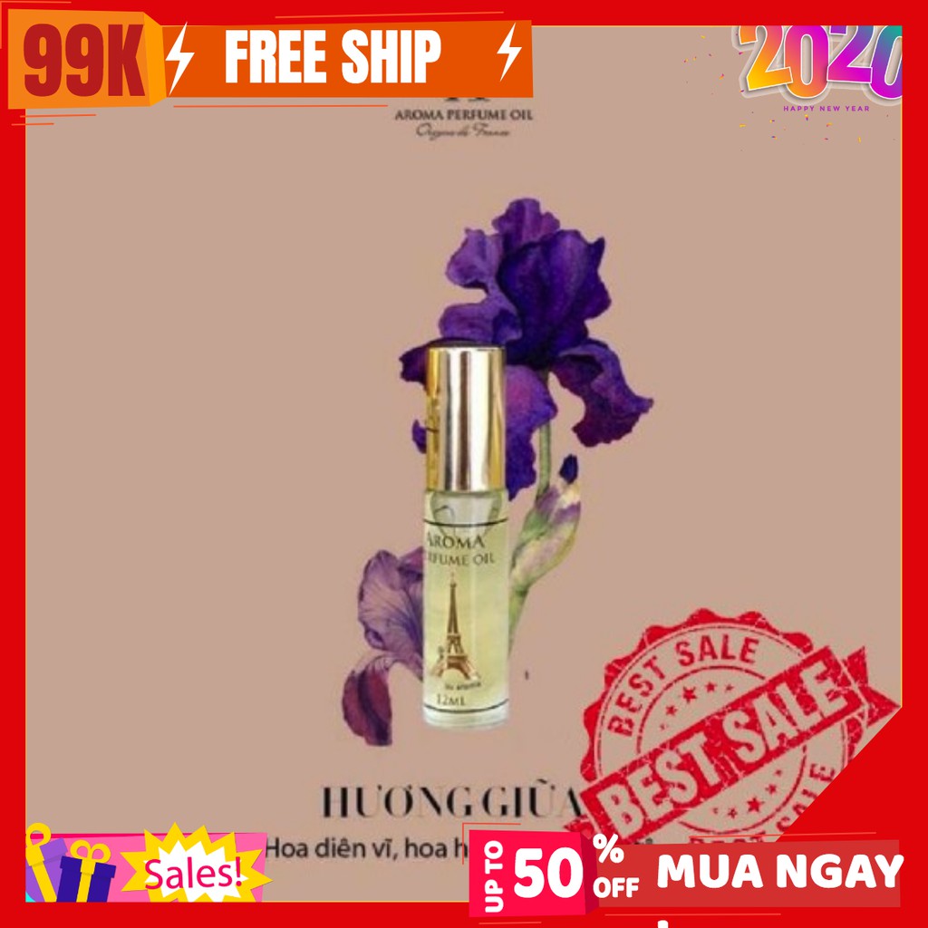 Chính hãng Tinh dầu nước hoa Pháp Gio Si Gio Sì Giò Sì w dạng lăn 12ml - sì