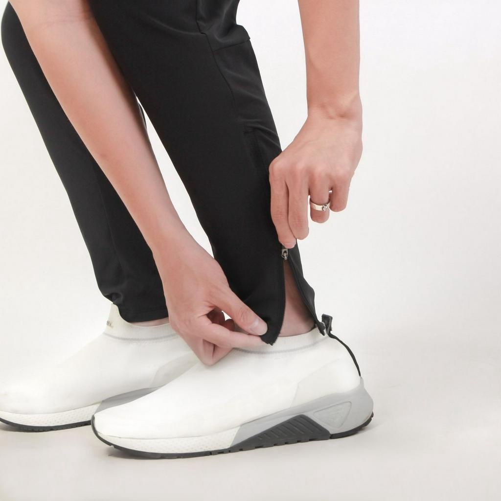 NIKE - Quần dài thể thao nam nữ Nike Air Max Training Trousers - Đen / Vàng