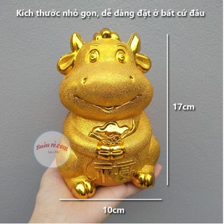 Trâu vàng đựng tiết kiệm