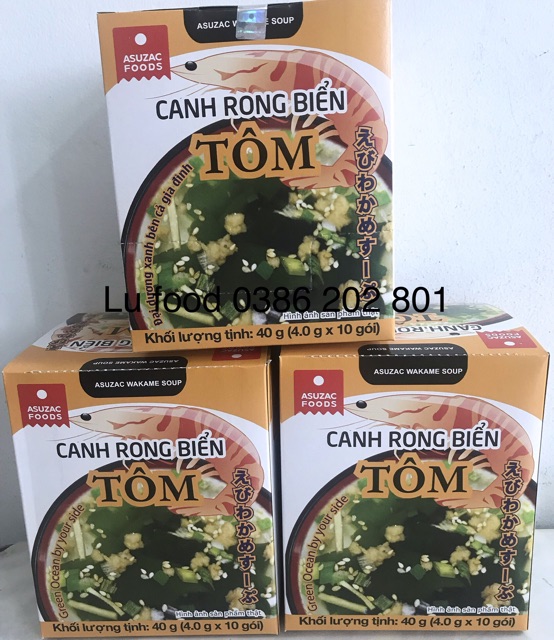 CANH RONG BIỂN TÔM ASUZAC | BigBuy360 - bigbuy360.vn