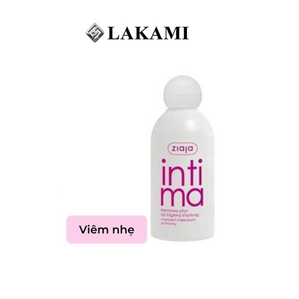 Dung dịch vệ sinh Intima Ziaja 200ml loại bỏ mùi hôi, vi khuẩn cho cả nam và nữ