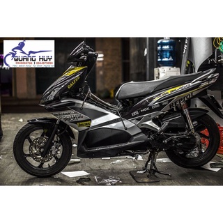 Tem Trùm Airblade Đen Vàng,Team Decal AB 2007-2010