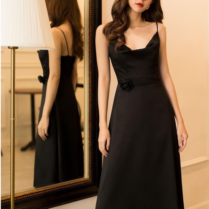 ĐẦM DÂY CỔ ĐỔ CÁCH ĐIỆU - D1181 | BigBuy360 - bigbuy360.vn