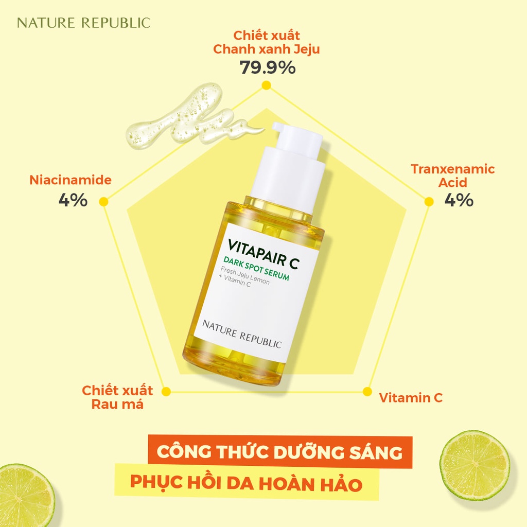 Nature Republic Bộ dưỡng da Vitapair C Dark Spot Serum Special Set