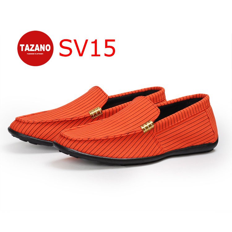 [ SIÊU HOT] Giày Lười Nam Cao Cấp [ Đen SV15, Cam- SV16, Trắng- SV17] | BigBuy360 - bigbuy360.vn