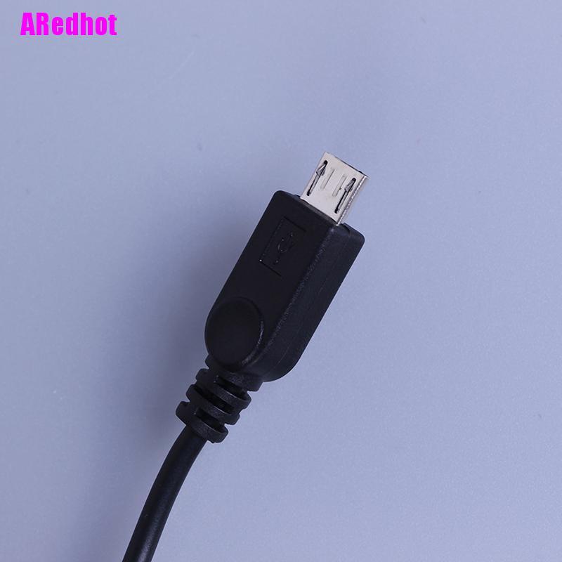 Dây Cáp Chữ Y Chuyển Đổi Từ Micro Usb 2.0 Từ 1 Đầu Cái Sang 2 Đầu Đực