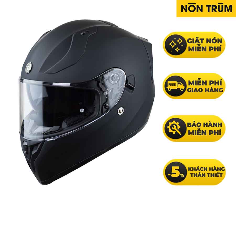 Nón bảo hiểm fullface TORC T18 2 kính chính hãng