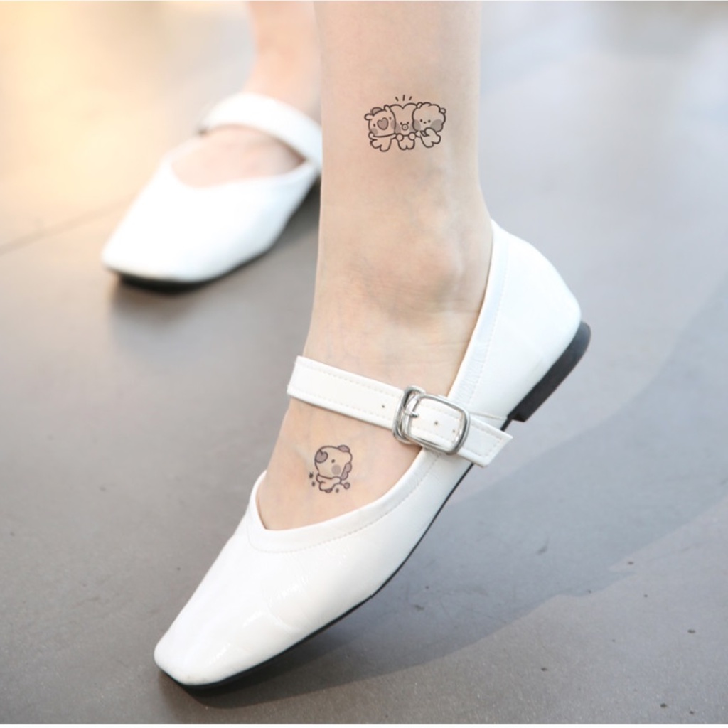 HÌNH XĂM DÁN BT21 MININI TATOO STICKER Beens Company