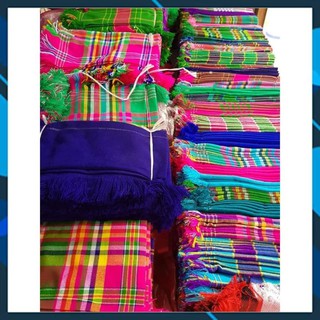 khăn thổ cẩm khăn len của người vùng cao.kích thước 70x70cm