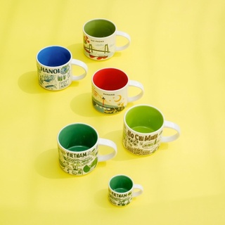 Cốc sứ starbucks bộ 2/4/6 cốc