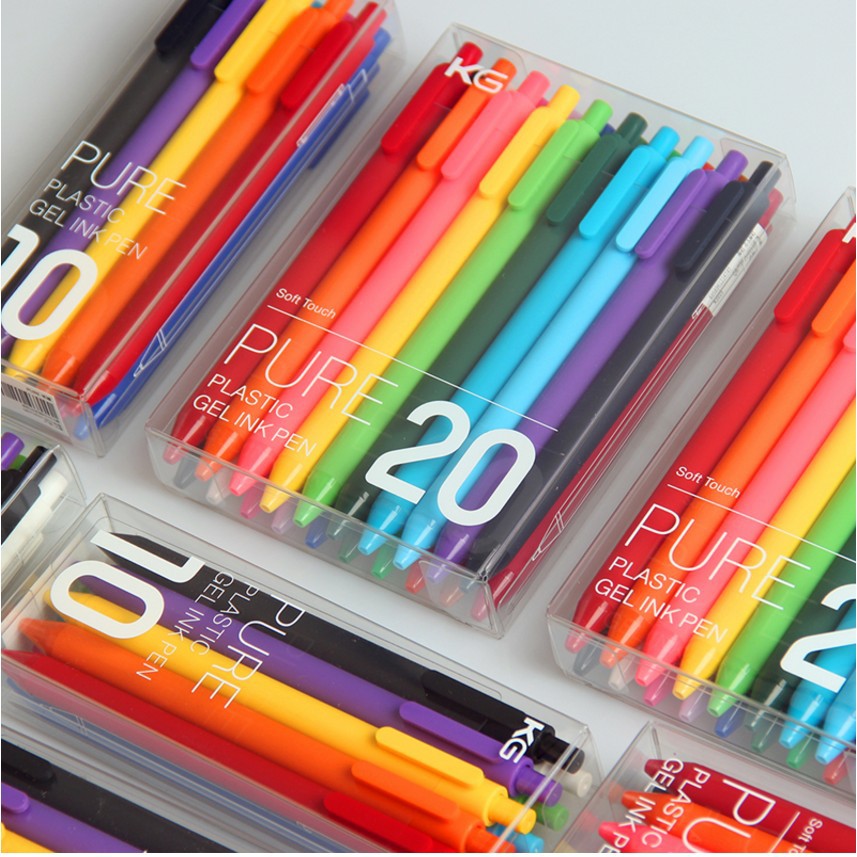 Bút bi ngòi 0.5mm nhiều màu tùy chọn dùng cho học sinh