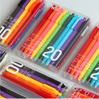 Bút gel KACO 0,5mm Bộ bút màu văn phòng phẩm sinh viên