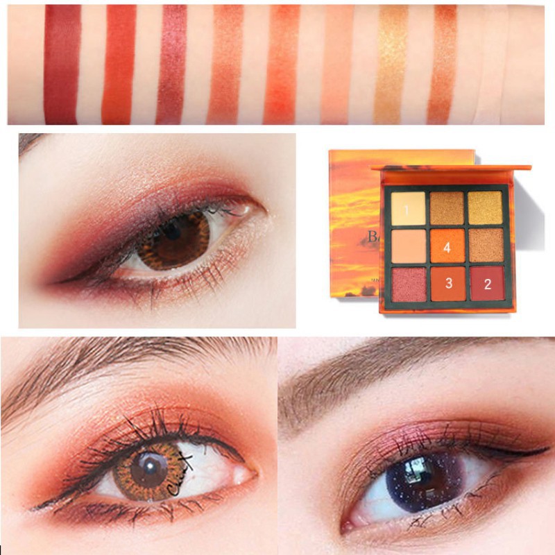 [Hàng mới về] Bảng phấn mắt 9 màu lì và màu sắc lung linh thương hiệu Damo Beauty | BigBuy360 - bigbuy360.vn