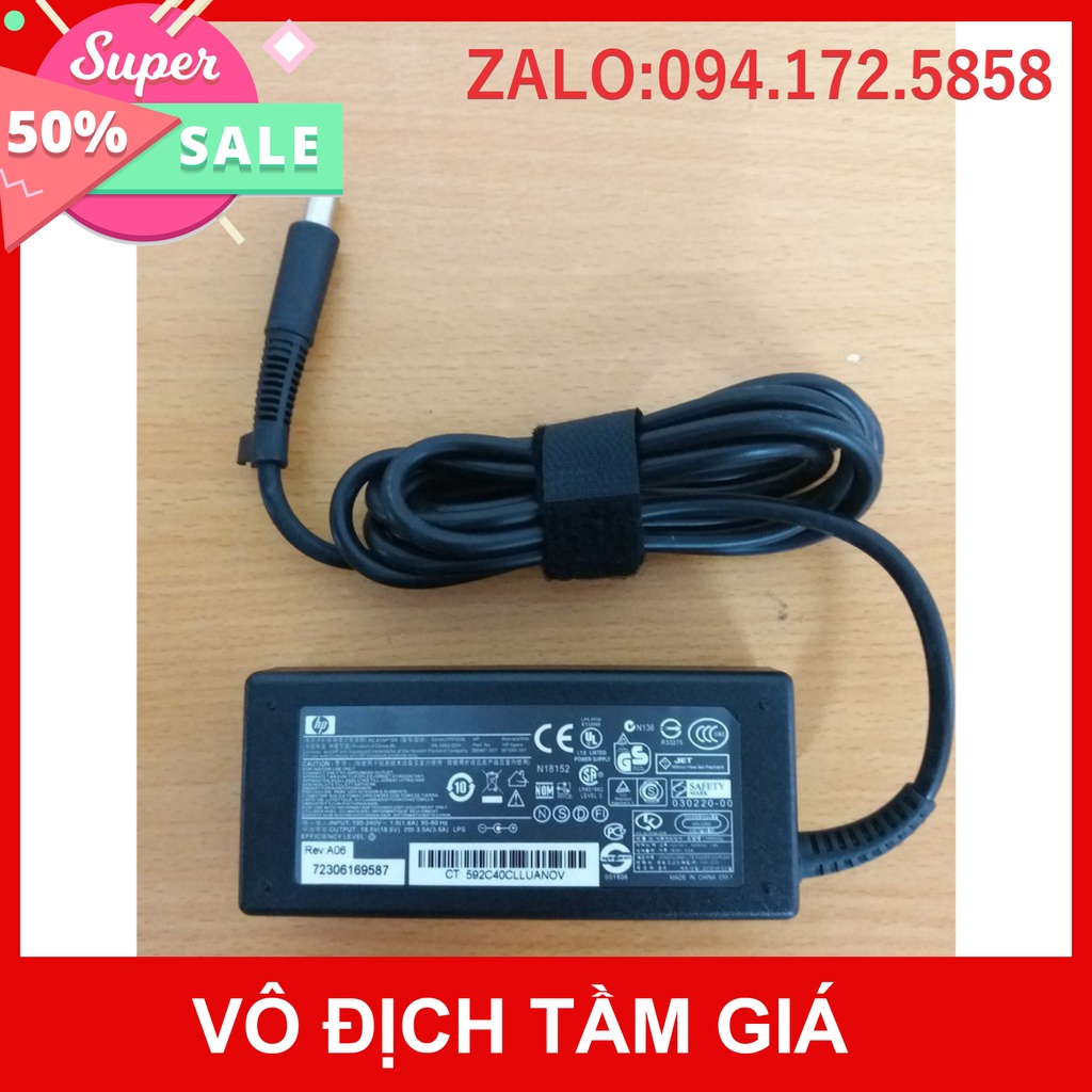 HOT - Sạc Adapter Laptop HP Elitebook 2170P 2570P FOLIO 9470M chân kim to