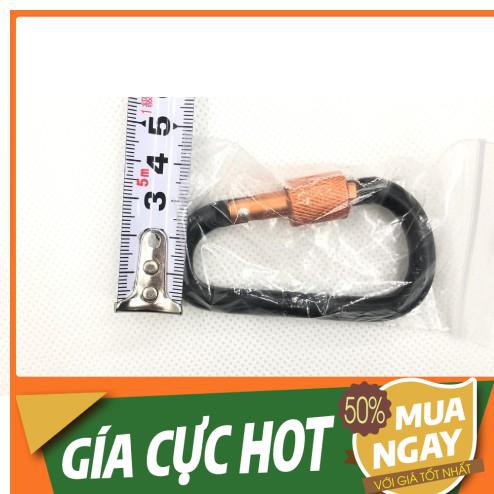 Móc Khóa Nhôm Chữ D - Hộp Kim Nhôm Cứng -  Đai Óc - Loại Tốt 24g Không Phải 19g - Chất Lượng Cao