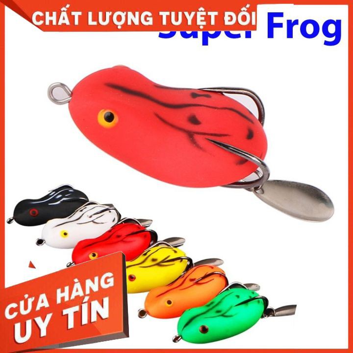 Nhái Hơi Super Frog Mồi câu lure cá lóc MG-8