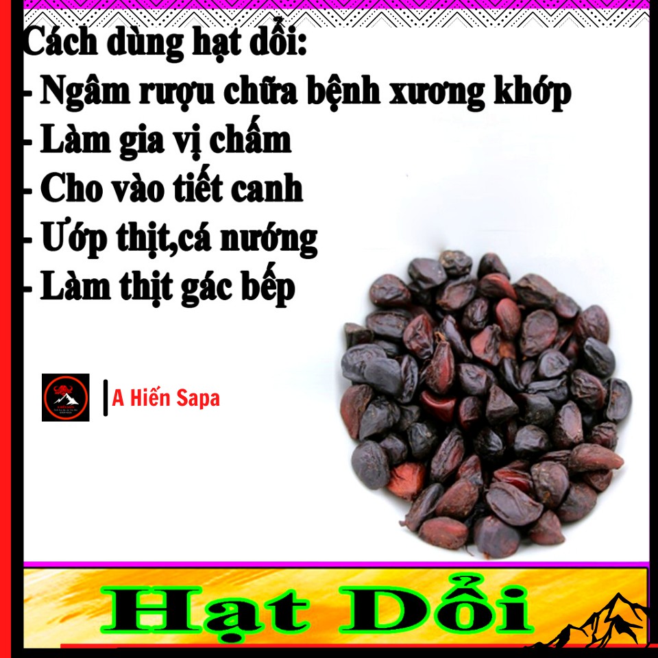 Hạt dổi nếp rừng Tây Bắc gói 500 gr, hạt dổi chuẩn loại 1 hạt thơm đều, ướp gia vị nướng, pha đồ chấm