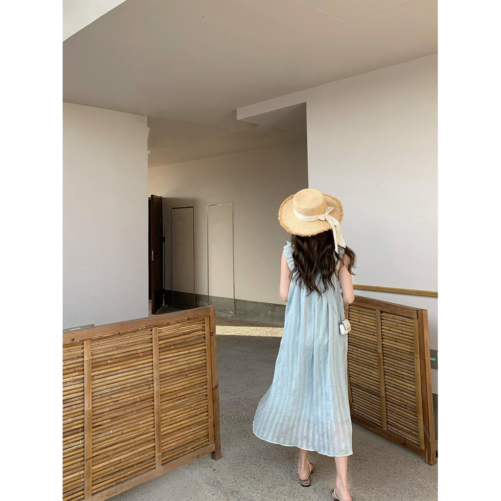 Đầm Hai Dây Cổ Vuông Dáng Ôm Thời Trang Mùa Hè 64137