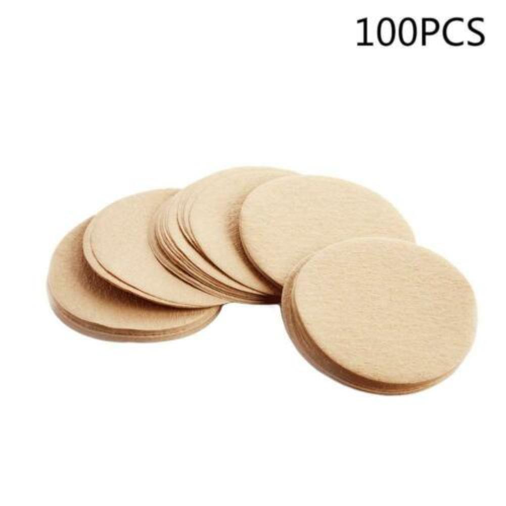 100 Giấy Lọc Cà Phê Hình Tròn Cỡ 6CM U7W1