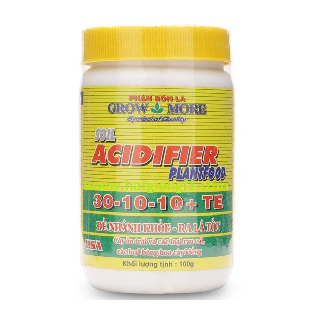 Phân bón lá NPK Growmore 30-10-10 +TE cao cấp_Đẻ nhánh khỏe, ra lá tốt