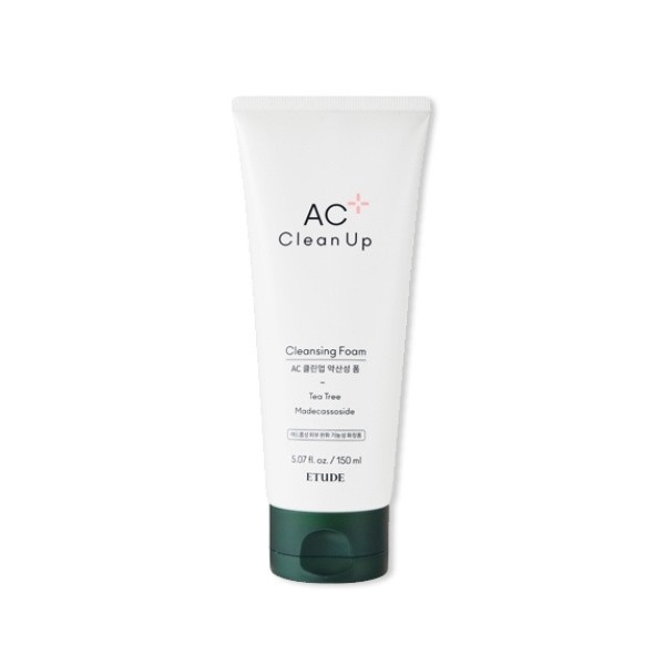 [Cho da mụn] Sữa rửa mặt chăm sóc da mụn ETUDE AC Clean Up Cleansing Foam 150ml làm sạch sâu