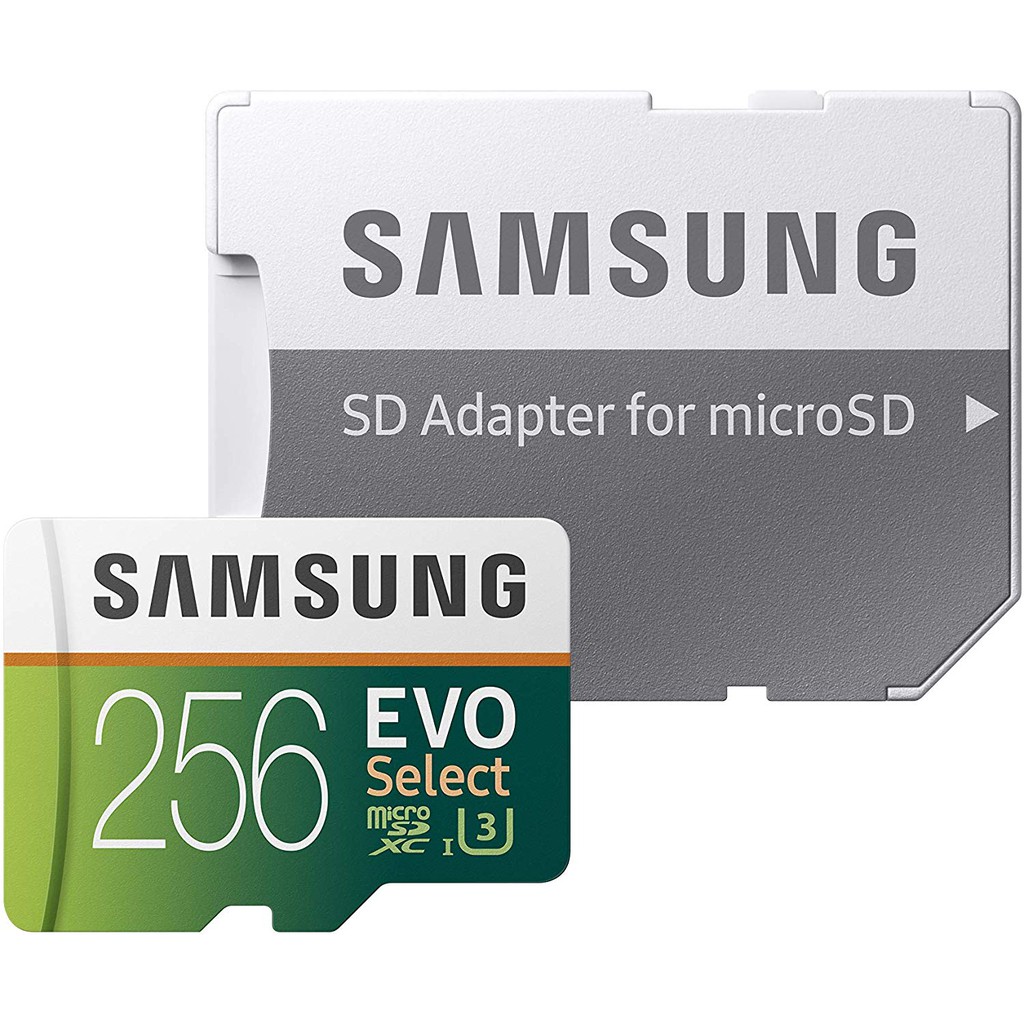 Thẻ Nhớ Micro SDXC EVO Dung Lượng 256GB Tốc Độ 100mb/Giây (U3) | BigBuy360 - bigbuy360.vn