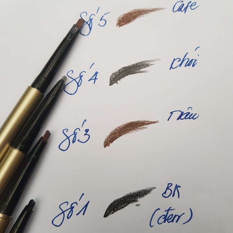 [ Freeship - XẢ KHO BÁN LỖ ] Chì kẻ mày 3D 2 đầu siêu đẹp, siêu mịn/ Bút kẻ lông mày chính hãng golden rose | BigBuy360 - bigbuy360.vn