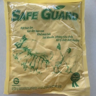 Safe guard 1kg bột hút ẩm, giữ ấm heo con, khử mùi, xử lý chất độn chuồng thumbnail