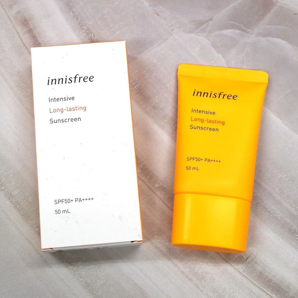 Kem Chống Nắng Innisfree - 50ml (Long Lasting-Tripple Care spf 50 - No Sebum spf 35 - Mild spf 35)