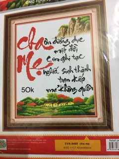 Tranh thêu Kit nhỏ