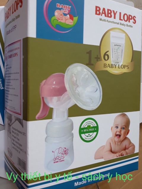 Máy hút sữa tay đa năng Baby Lops